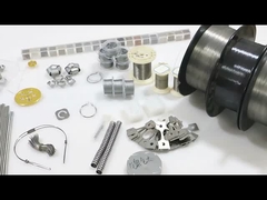 Fio di nichel puro resistente al riscaldamento Fio di saldatura NP1 NP2 99,9% 99,98% 0,025 mm